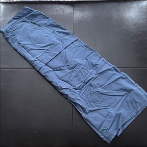Slate Blue Long Nylon Skirt